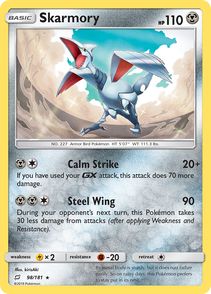 Skarmory (98/181) [Sun & Moon: Team Up] | Gam3 Escape