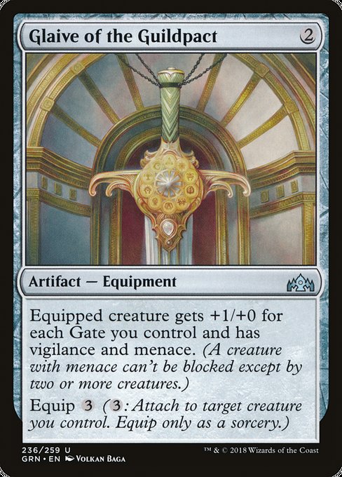 Glaive of the Guildpact [Guilds of Ravnica] | Gam3 Escape