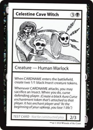 Celestine Cave Witch (2021 Edition) [Mystery Booster Playtest Cards] | Gam3 Escape