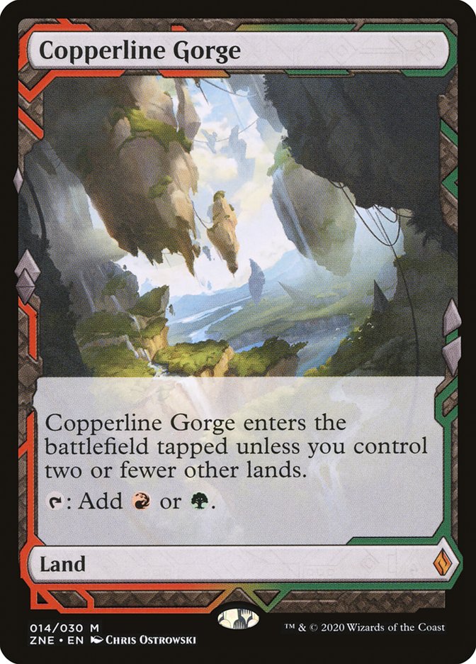 Copperline Gorge [Zendikar Rising Expeditions] | Gam3 Escape