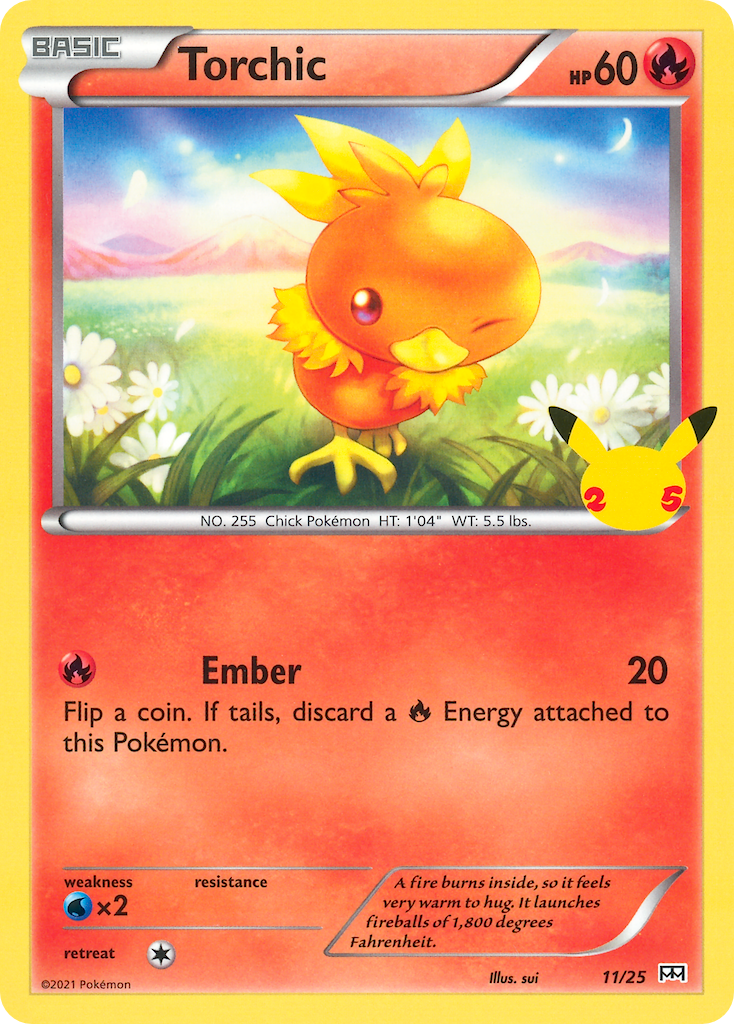 Torchic (11/25) [McDonald's 25th Anniversary] | Gam3 Escape