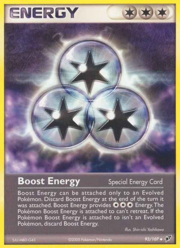 Boost Energy (93/107) [EX: Deoxys] | Gam3 Escape