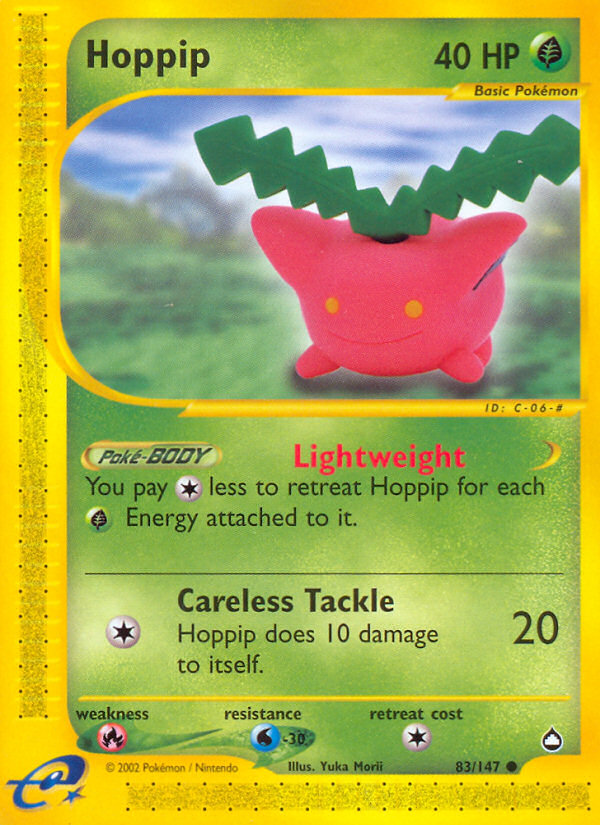 Hoppip (83/147) [Aquapolis] | Gam3 Escape