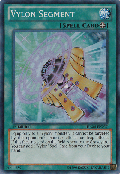 Vylon Segment [HA06-EN057] Super Rare | Gam3 Escape