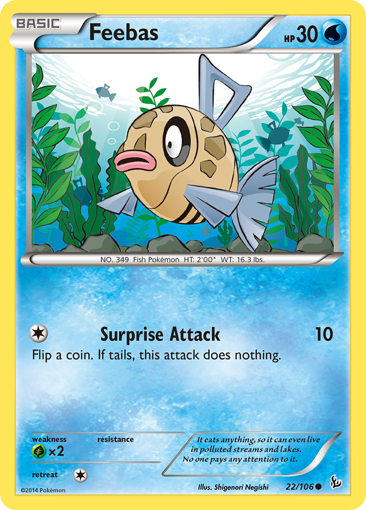 Feebas (22/106) [XY: Flashfire] | Gam3 Escape