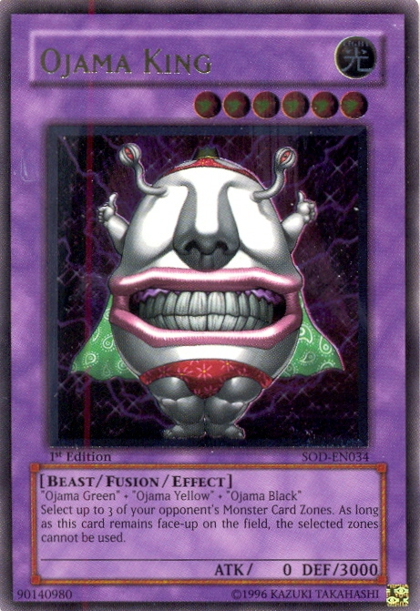 Ojama King (UTR) [SOD-EN034] Ultimate Rare | Gam3 Escape