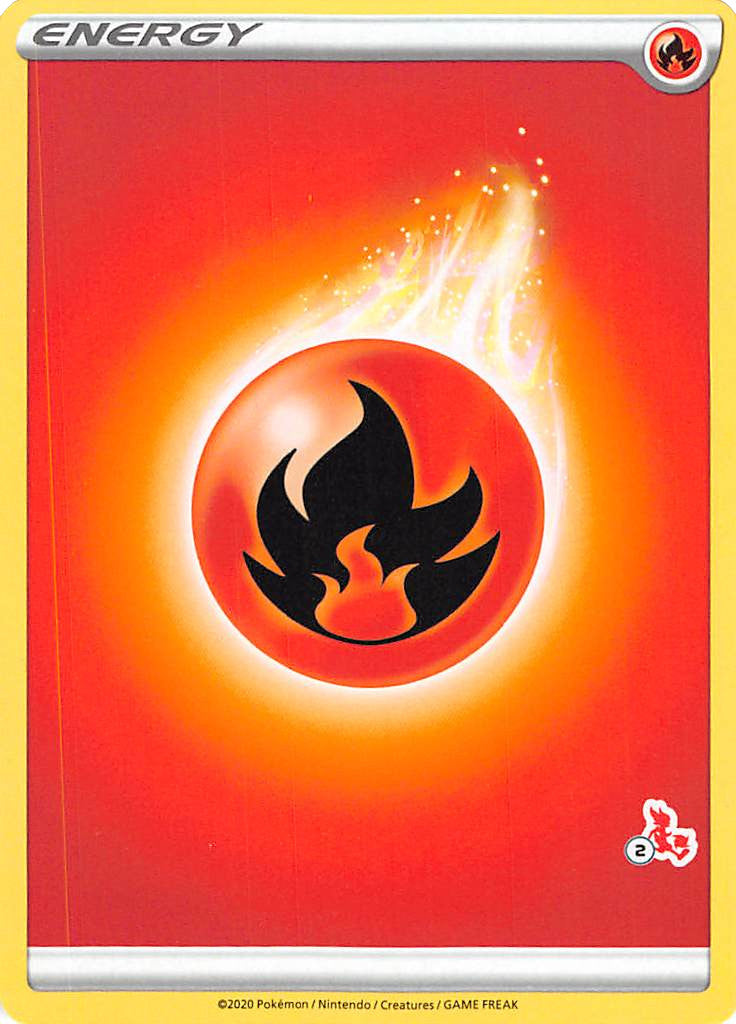 Fire Energy (Cinderace Stamp #2) [Battle Academy 2022] | Gam3 Escape