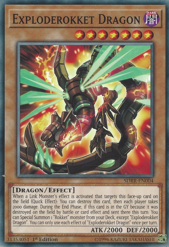 Exploderokket Dragon [SDRR-EN004] Common | Gam3 Escape