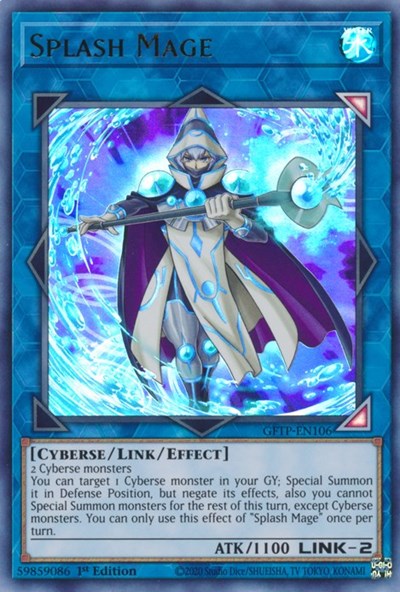 Splash Mage [GFTP-EN106] Ultra rare | Gam3 Escape