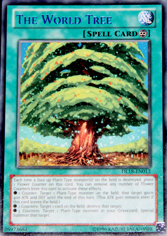 The World Tree (Blue) [DL18-EN012] Rare | Gam3 Escape