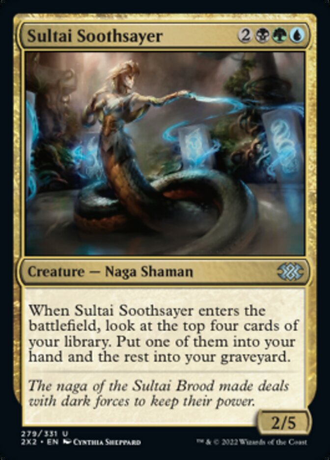Sultai Soothsayer [Double Masters 2022] | Gam3 Escape