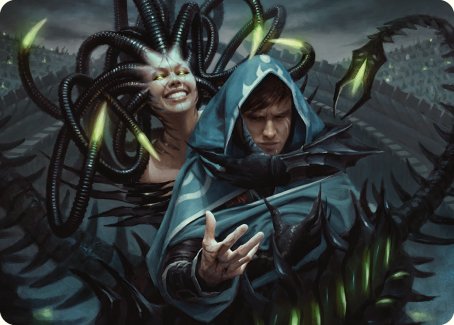 Phyrexian Arena Art Card [Phyrexia: All Will Be One Art Series] | Gam3 Escape