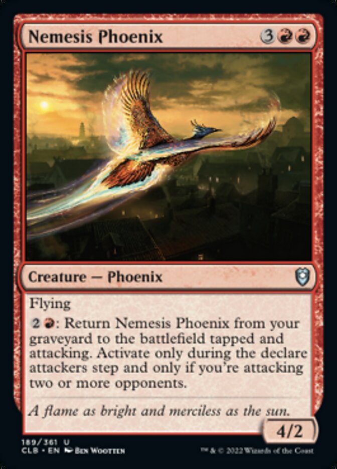 Nemesis Phoenix [Commander Legends: Battle for Baldur's Gate] | Gam3 Escape
