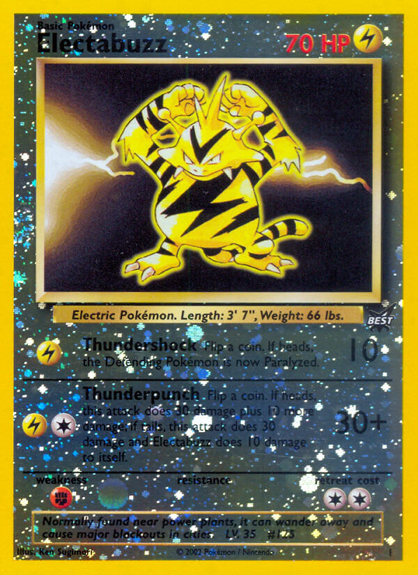 Electabuzz (1) [Best of Promos] | Gam3 Escape