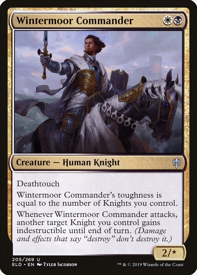 Wintermoor Commander [Throne of Eldraine] | Gam3 Escape