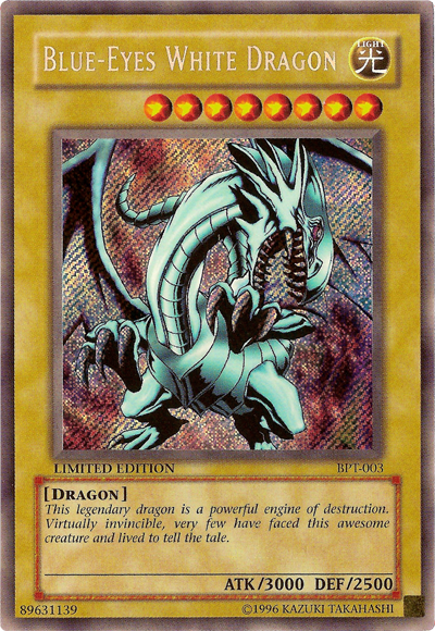 Blue-Eyes White Dragon [BPT-003] Secret Rare | Gam3 Escape