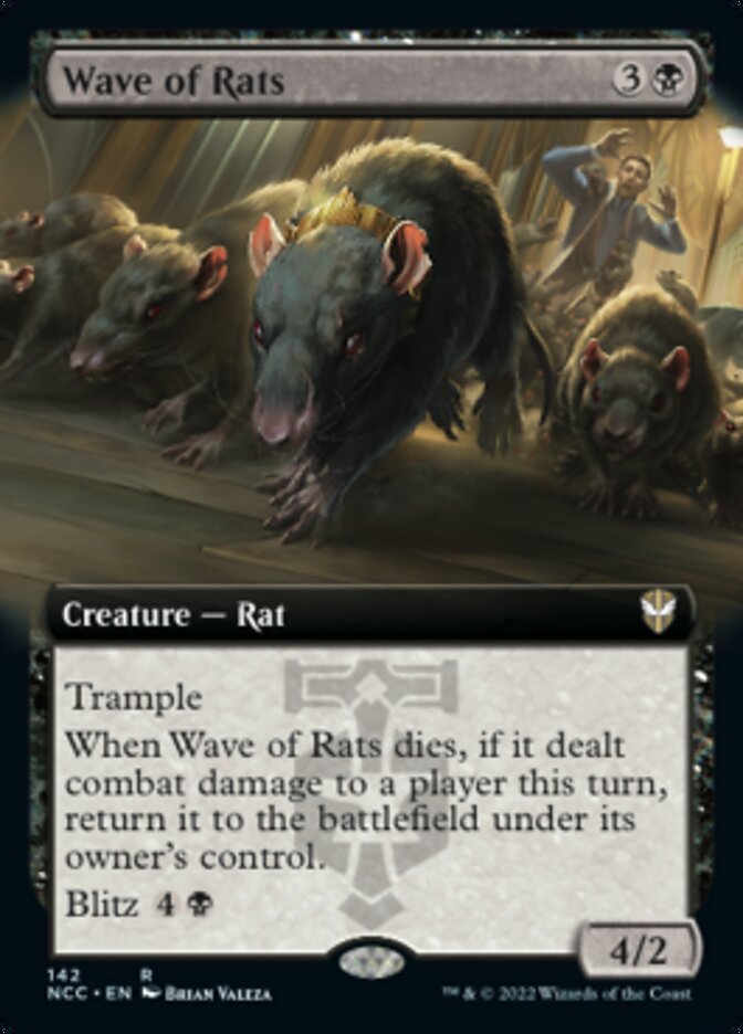 Wave of Rats (Extended Art) [Streets of New Capenna Commander] | Gam3 Escape