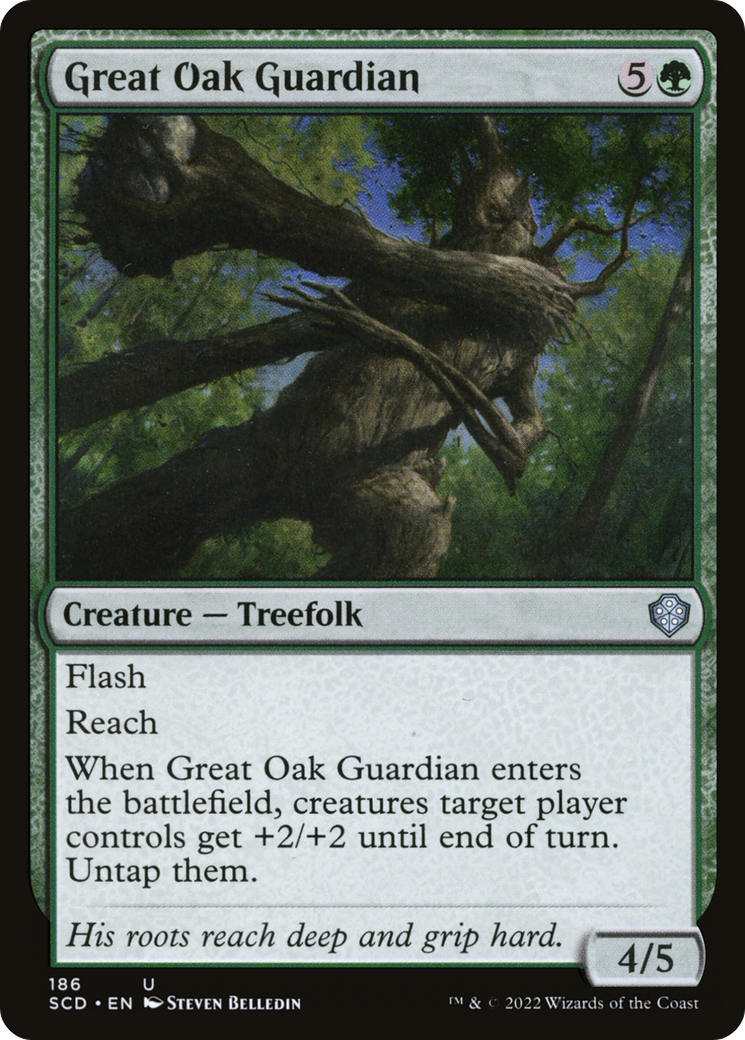 Great Oak Guardian [Starter Commander Decks] | Gam3 Escape