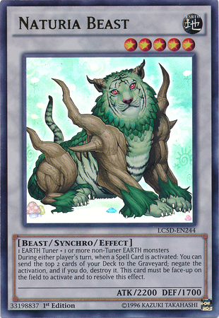 Naturia Beast [LC5D-EN244] Ultra Rare | Gam3 Escape