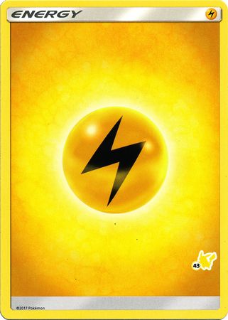 Lightning Energy (Pikachu Stamp #43) [Battle Academy 2020] | Gam3 Escape