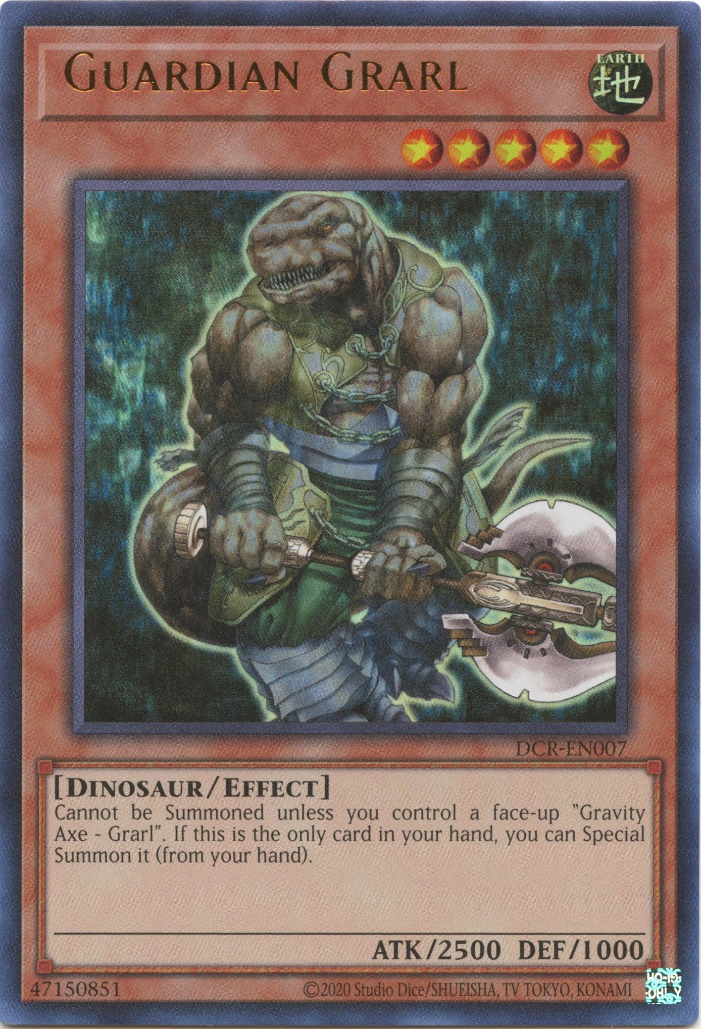 Guardian Grarl (25th Anniversary) [DCR-EN007] Ultra Rare | Gam3 Escape