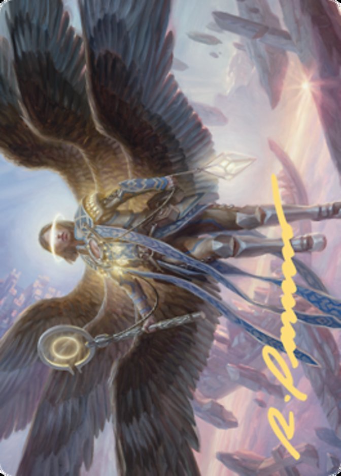 Angel of Destiny Art Card (Gold-Stamped Signature) [Zendikar Rising Art Series] | Gam3 Escape