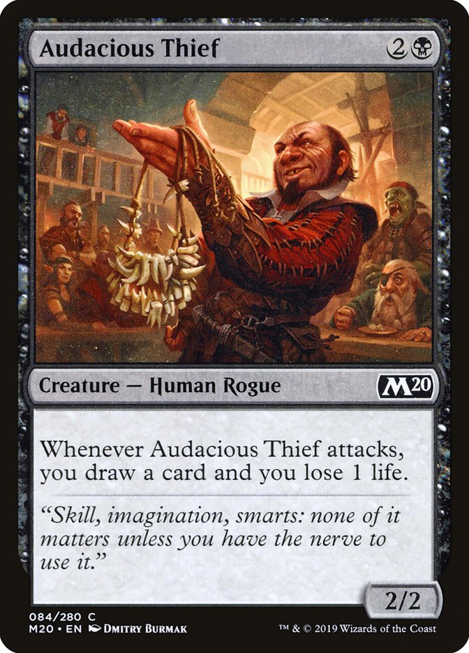 Audacious Thief [Core Set 2020] | Gam3 Escape