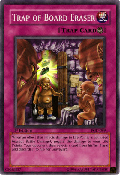 Trap of Board Eraser [PGD-099] Super Rare | Gam3 Escape