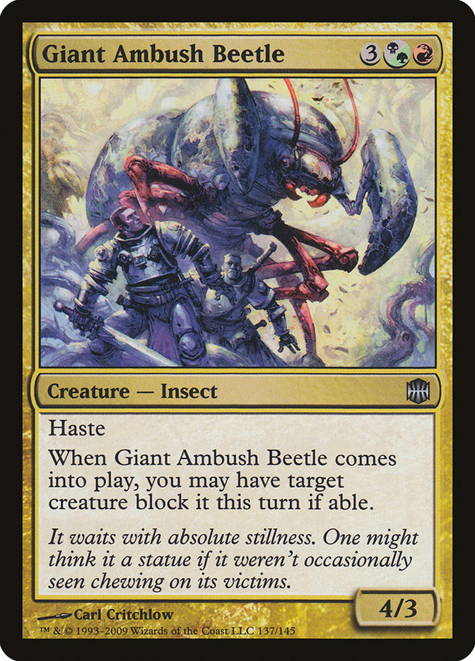 Giant Ambush Beetle [Alara Reborn] | Gam3 Escape