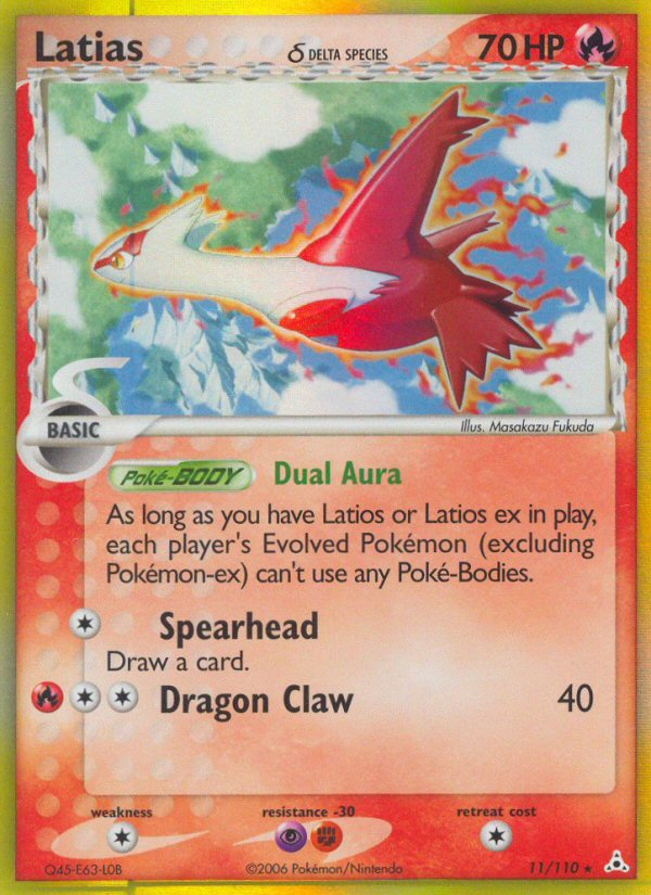 Latias (11/110) (Delta Species) [EX: Holon Phantoms] | Gam3 Escape