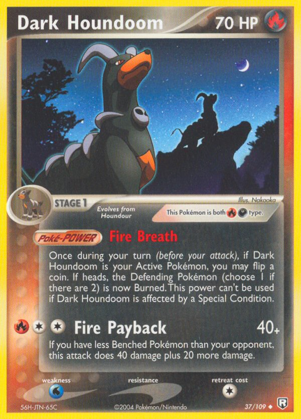 Dark Houndoom (37/109) [EX: Team Rocket Returns] | Gam3 Escape