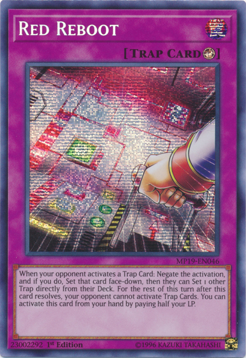 Red Reboot [MP19-EN046] Prismatic Secret Rare | Gam3 Escape