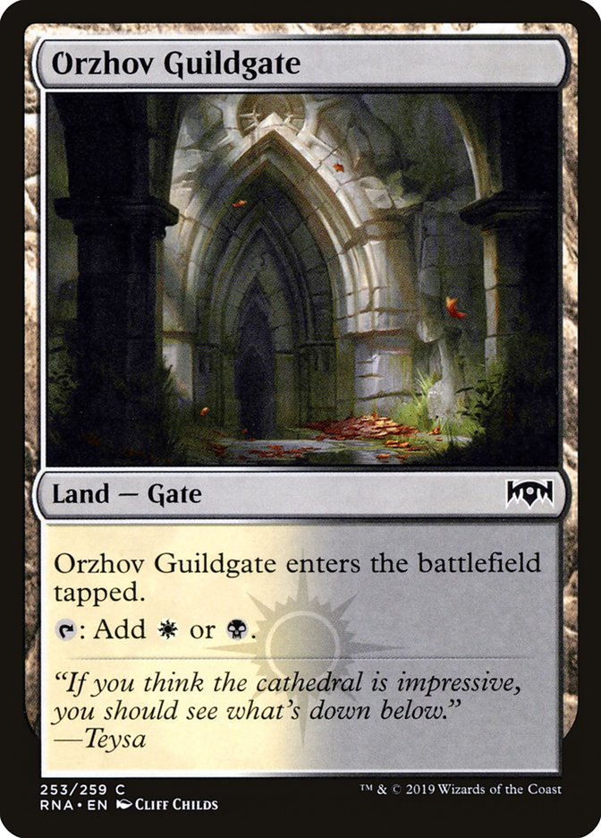 Orzhov Guildgate (253/259) [Ravnica Allegiance] | Gam3 Escape