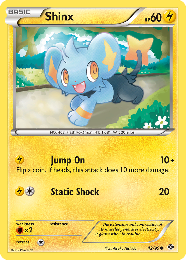 Shinx (42/99) [Black & White: Next Destinies] | Gam3 Escape