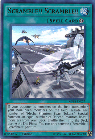 Scramble!! Scramble!! [MP14-EN037] Ultra Rare | Gam3 Escape