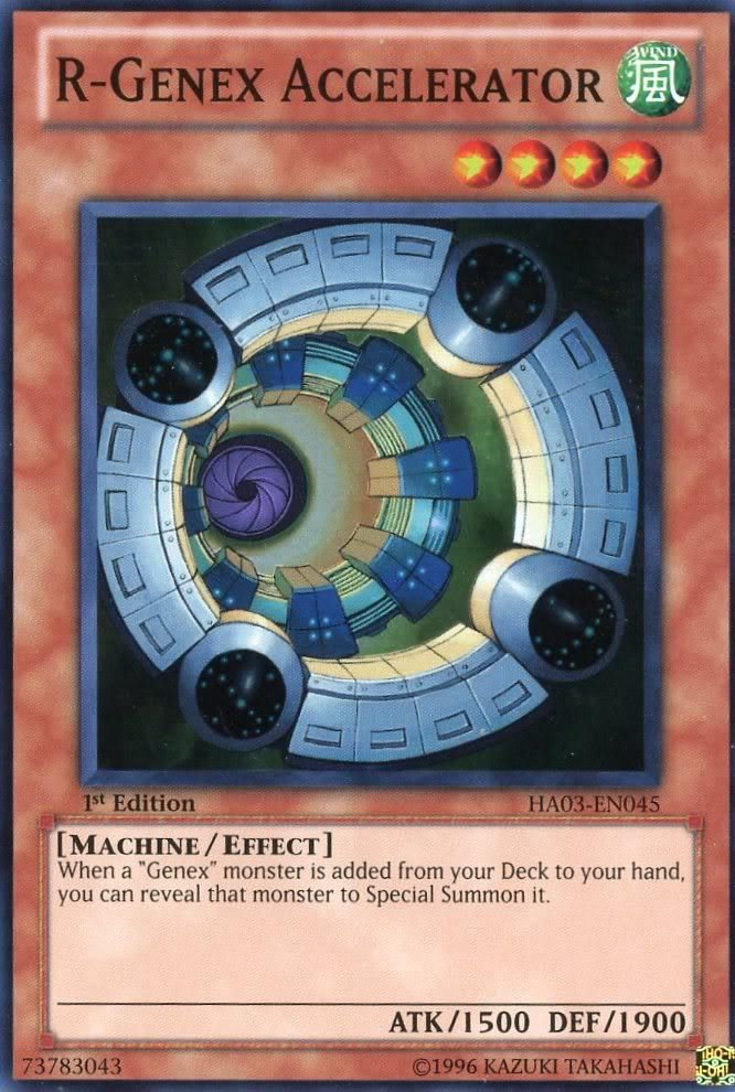 R-Genex Accelerator [HA03-EN045] Super Rare | Gam3 Escape