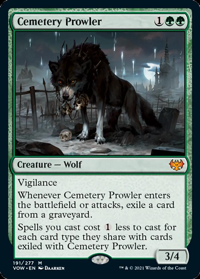 Cemetery Prowler [Innistrad: Crimson Vow] | Gam3 Escape