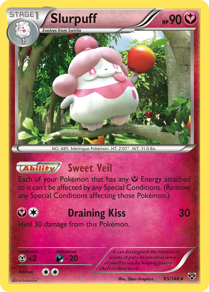 Slurpuff (95/146) [XY: Base Set] | Gam3 Escape