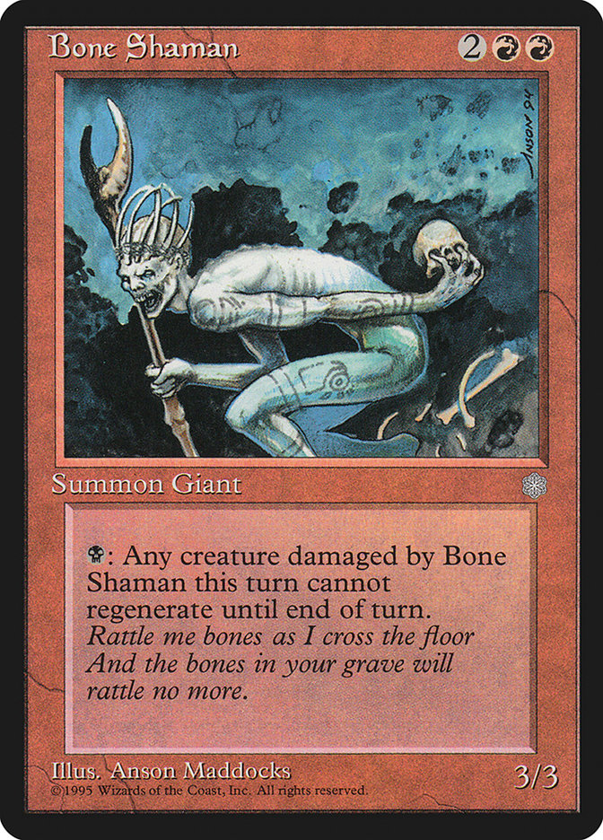 Bone Shaman [Ice Age] | Gam3 Escape