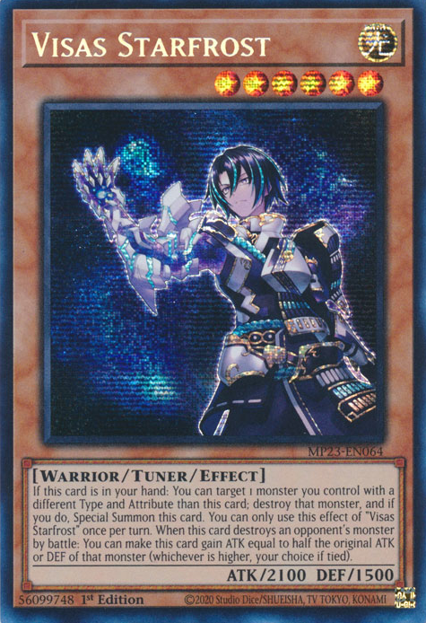 Visas Starfrost [MP23-EN064] Prismatic Secret Rare | Gam3 Escape