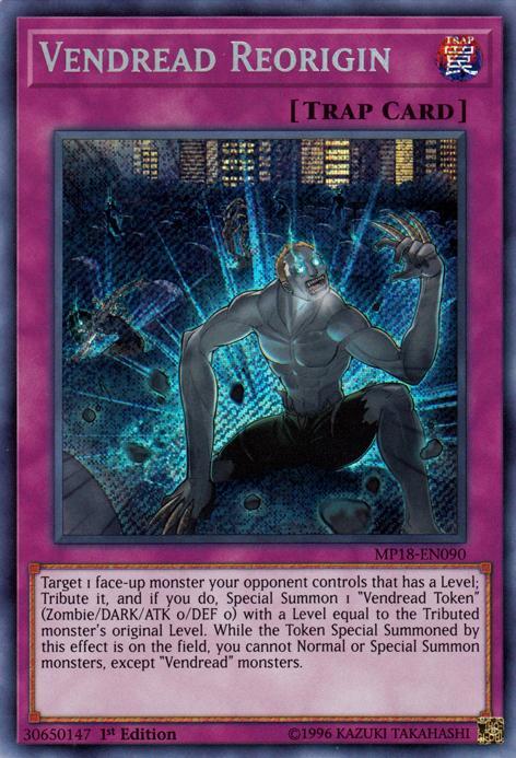 Vendread Reorigin [MP18-EN090] Secret Rare | Gam3 Escape