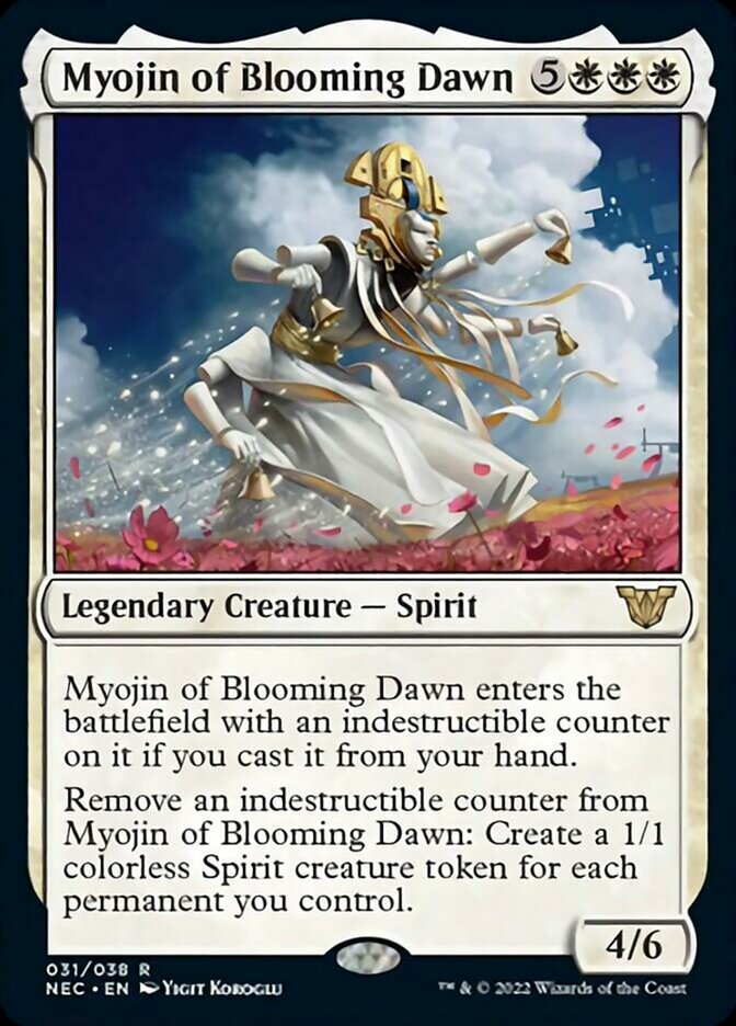 Myojin of Blooming Dawn [Kamigawa: Neon Dynasty Commander] | Gam3 Escape