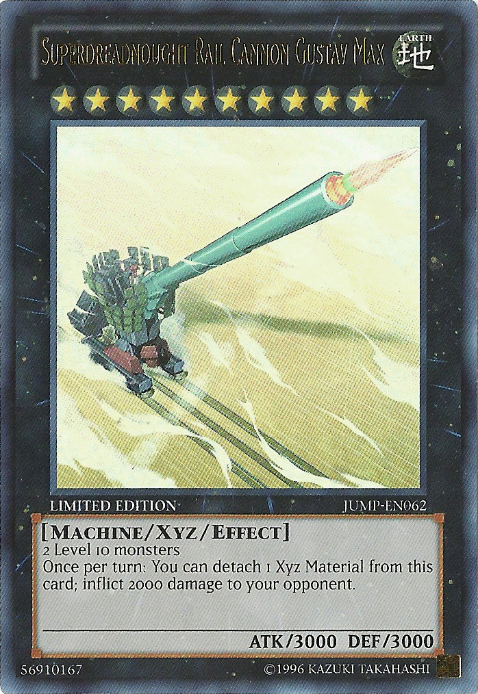 Superdreadnought Rail Cannon Gustav Max [JUMP-EN062] Ultra Rare | Gam3 Escape