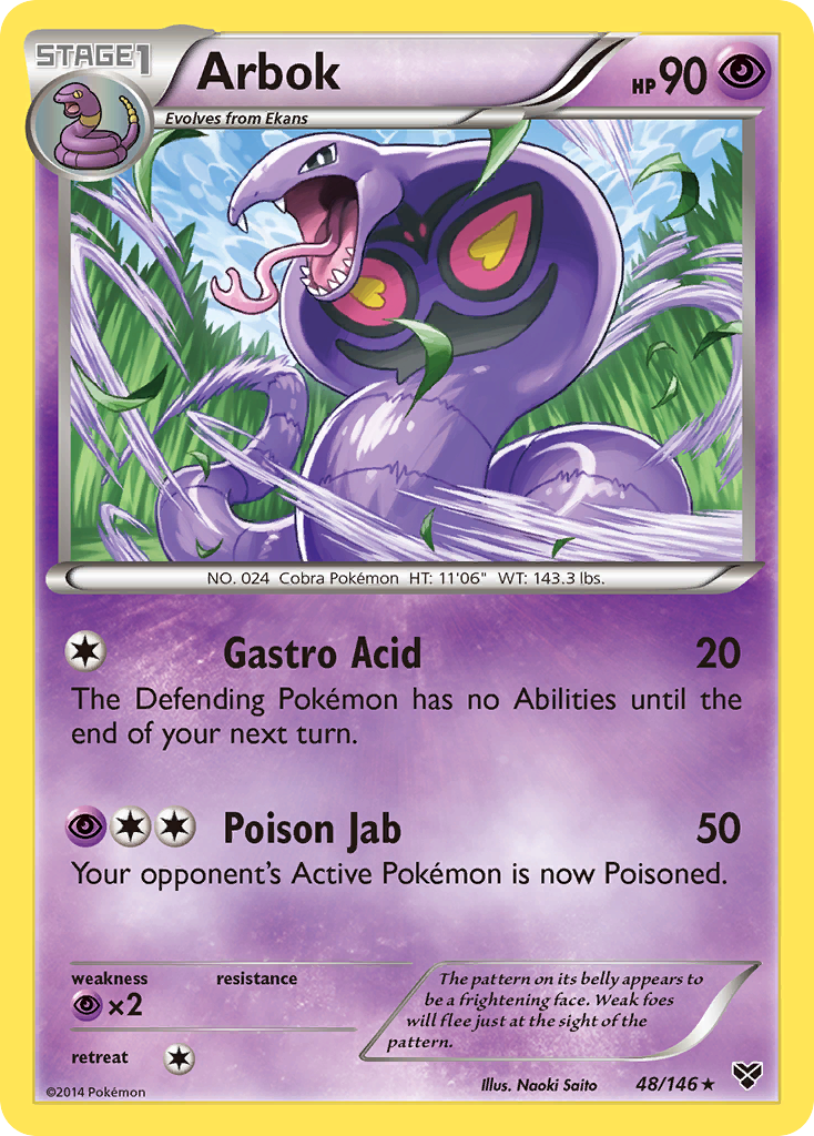 Arbok (48/146) [XY: Base Set] | Gam3 Escape