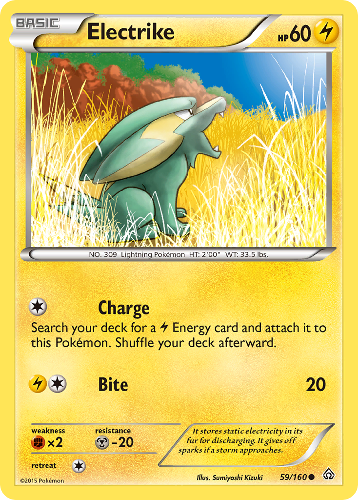 Electrike (59/160) [XY: Primal Clash] | Gam3 Escape