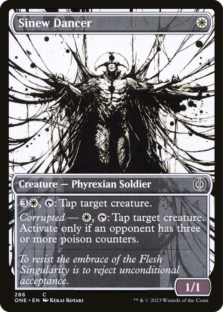 Sinew Dancer (Showcase Ichor) [Phyrexia: All Will Be One] | Gam3 Escape