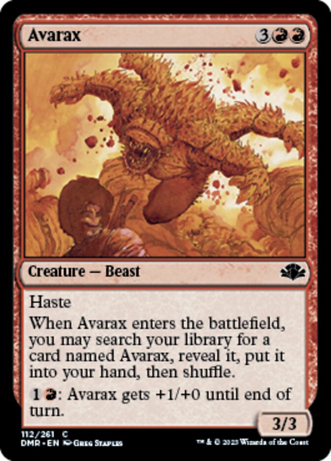 Avarax [Dominaria Remastered] | Gam3 Escape