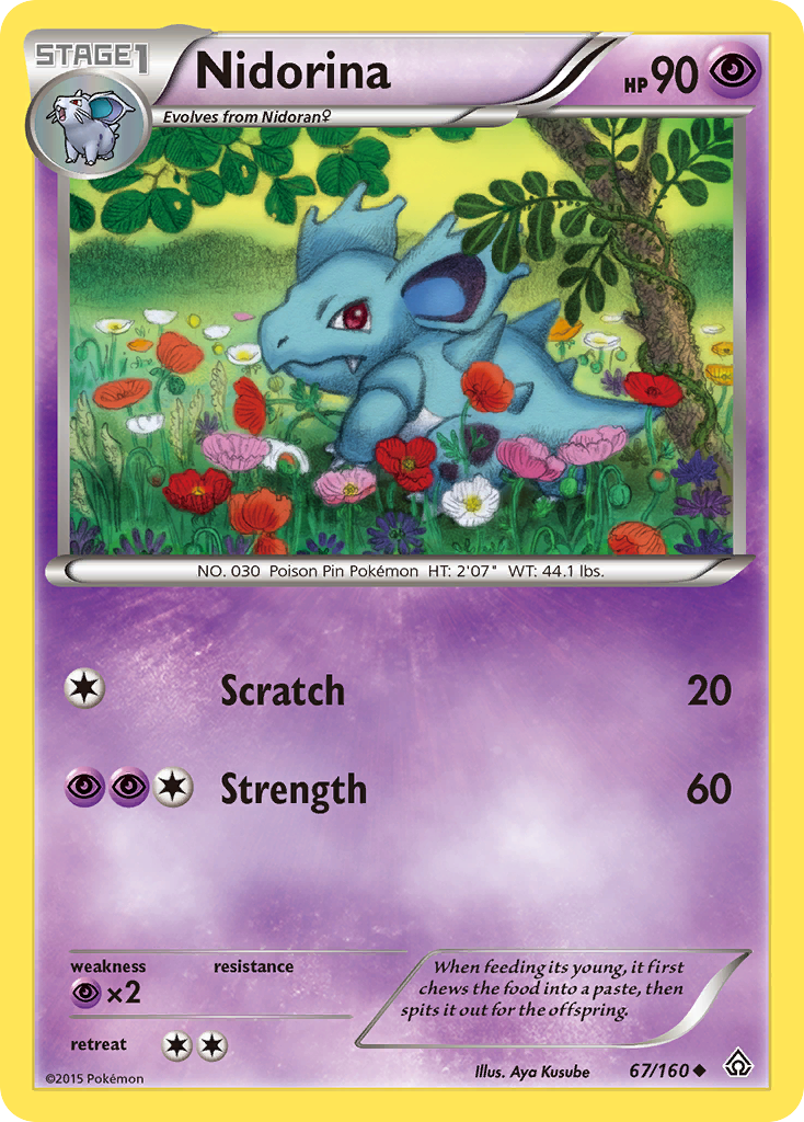 Nidorina (67/160) [XY: Primal Clash] | Gam3 Escape