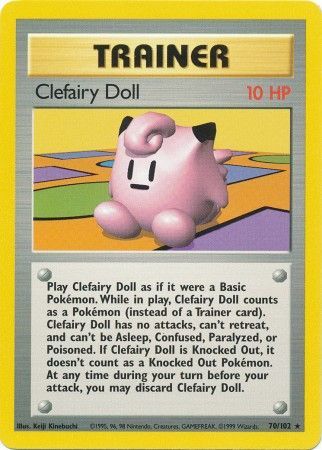 Clefairy Doll (70/102) [Base Set Unlimited] | Gam3 Escape