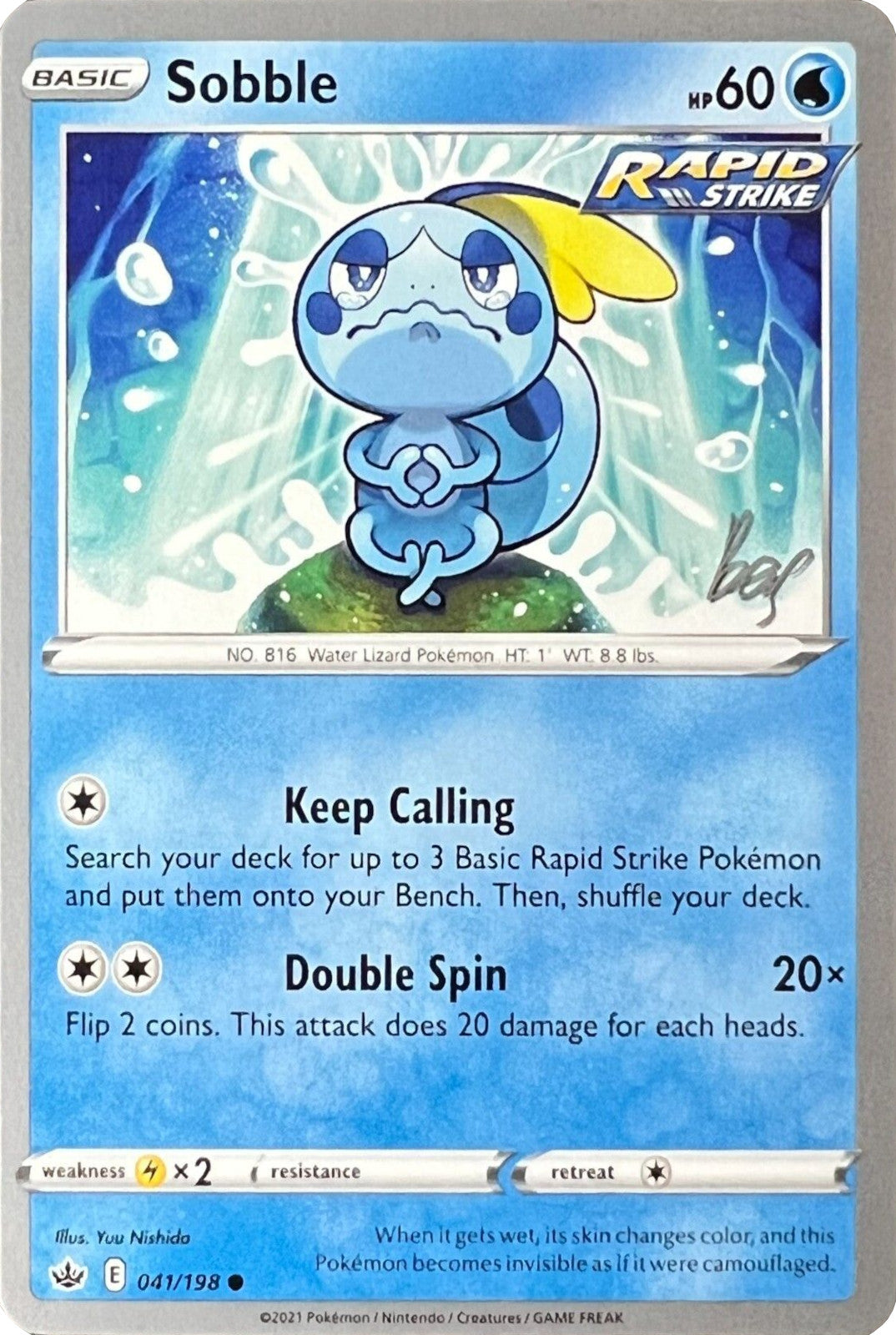 Sobble (041/198) (Cheryl Again - Sebastian Lashmet) [World Championships 2022] | Gam3 Escape